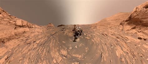 Nasas Mars Curiosity Rover Shares New Panoramic View Of Red Planet Space