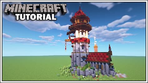 Minecraft Tutorial How To Build A Wizard Tower Minecraft Tutorial