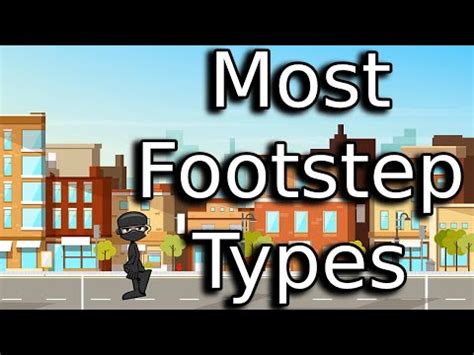 These free footsteps on squeaky floor sound effects can be downloaded and used for video editing, adobe premiere, foley, youtube videos, plays. Footstep sound effects (walking sound effect) Most Footstep types - YouTube