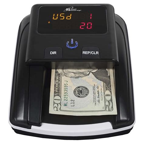 I am happy with this counterfeit detector. Royal Sovereign Quick Scan Counterfeit Bill Detector (RCD ...