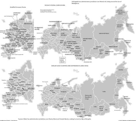 Pic Countries Russia Subdivisions Sized Similar B My R Maps Favs