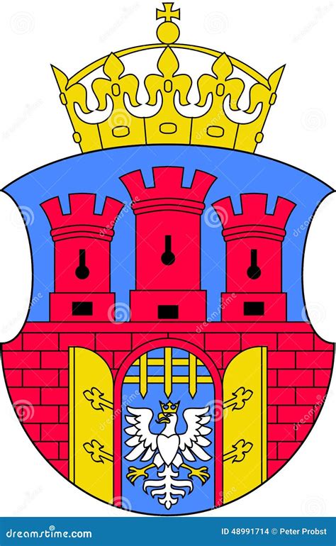 Coat Of Arms Of Krakow Stock Illustration Illustration Of Krakow
