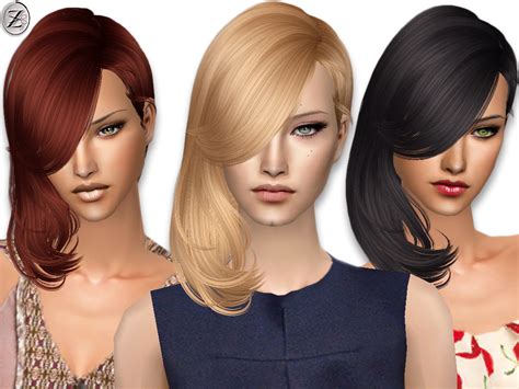 Zodapop Sims 2 Newsea J112f Hell On Heels Hairstyle Retextured By Zodapop