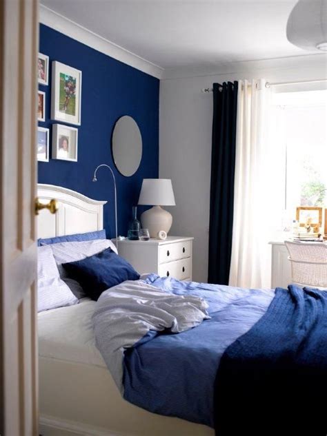 Royal Blue Accent Wall Bedrooms Bluebedrooms Home Bedrooms Boys