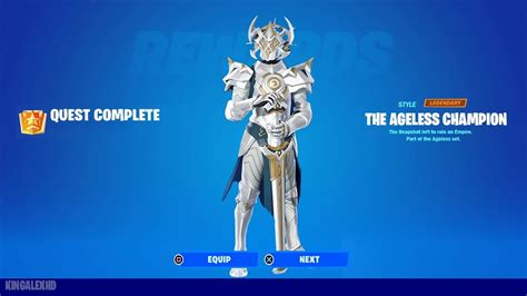 How To Get The Ageless Champion Style And The Ageless Style Free In Fortnite The Ageless Skin