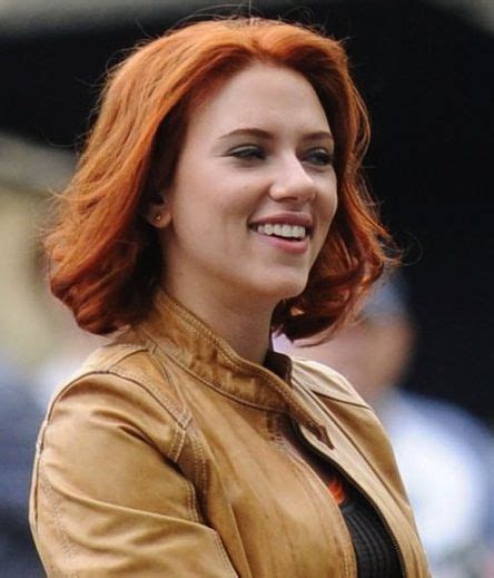 Scarlett Johansson Red Hair Avengers