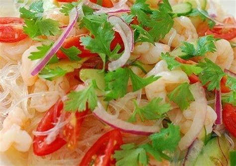 Recipe Yummy Yum Woon Sen Thai Glass Noodle Salad With Seafood