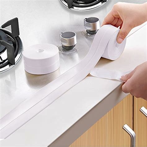 Bathtub Caulk Strip Pe Self Adhesive Tub And Wall Sealing Tape Caulk Sealer 1 12 X 11 White