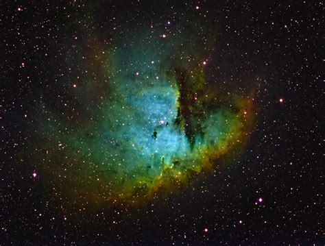 15h Hubble Palette Of Ngc 281 The Pacman Nebula Experienced Deep