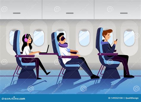 Plane Passengers Stock Illustrations 1 493 Plane Passengers Stock Illustrations Vectors