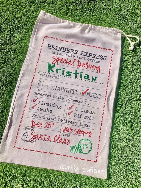 We did not find results for: Santa Sack Christmas Gift Special Delivery Personalized ...
