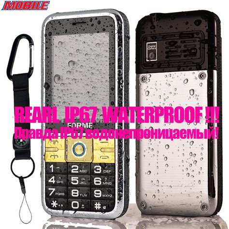 Real Ip67 Waterproof Shockproof Dustproof Original Forme Dual Sim