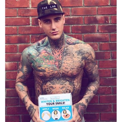 Jeremy McConnell Pays Tribute To Parents With Face Tattoos OK Magazine