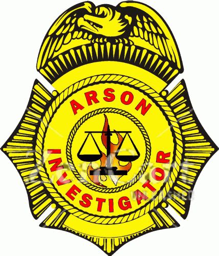 Arson Investigator Decal 827 0135 Phoenix Graphics Your Online