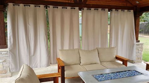 How To Hang Outdoor Curtains Drilling Down To It In 2020 Curtains