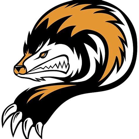 Detroit Honey Badgers 2018 Logo Honey Badger Badger Badgers Logo