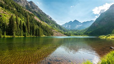 Nature Lake And Mountains 4k Hd Dell Xps 13 Wallpapers