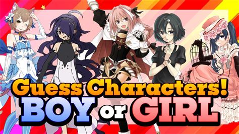 Anime Trap Quiz Can You Guess These Anime Characters Gender Easy To