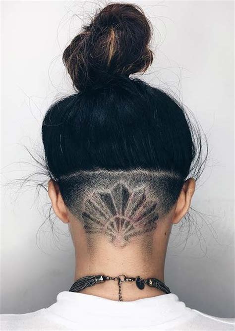 I've been seeing a lot of something that's called undercut tattoos in the past few. 54 Badass Undercut Hair Tattoos for Women in 2020 - Glowsly