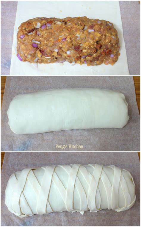 Spring rolls are a large variety of filled, rolled appetizers or dim sum found in east asian, south asian, middle eastern and southeast asian cuisine. Peng's Kitchen: Marmite Chicken Roll in Puff Pastry