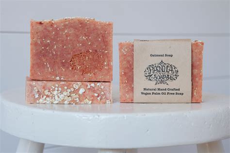 All Natural Oatmeal Soap Handmade By Panna Soaps In New Zealand