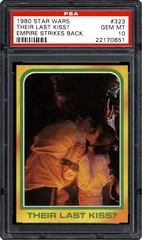1980 Topps Empire Strikes Back Their Last Kiss Psa Cardfacts®
