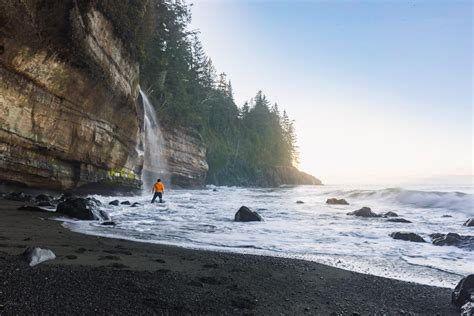 How To Hike To Mystic Beach Falls On Vancouver Island