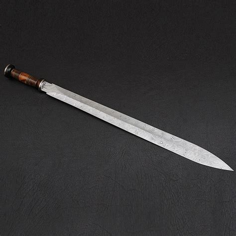 Damascus Gladius Sword 9268 Black Forge Knives Touch Of Modern
