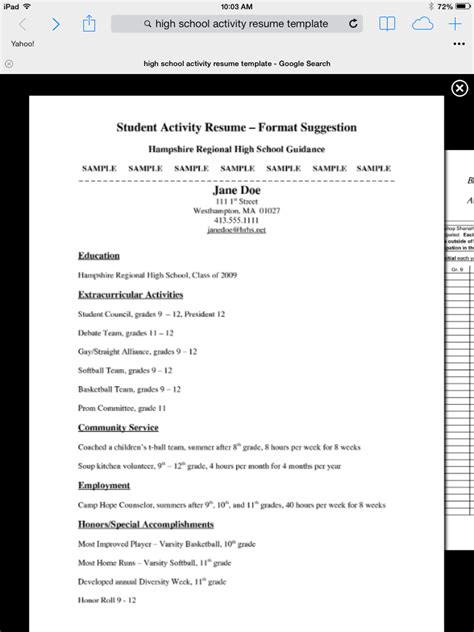 To land a job, you need to impress hiring managers with an outstanding resume. Sample Resume for Scholarship Application Images - Frompo