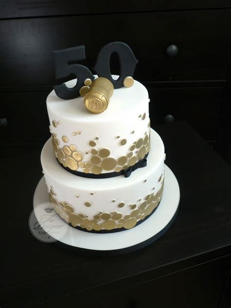 Champagne Themed 50th Birthday Cake 60th Birthday Cakes 90th