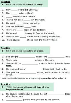 English practice downloadable pdf grammar and vocabulary worksheets. Grade 6 Grammar Lesson 16 Quantifiers (1) | Grammar ...