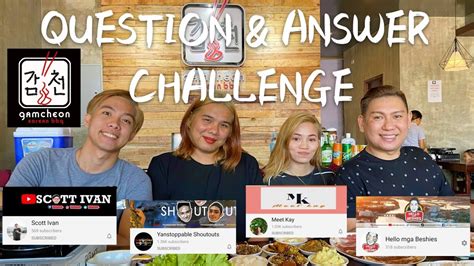 question and answer challenge ilonggo vloggers update iloilo youtubers youtube