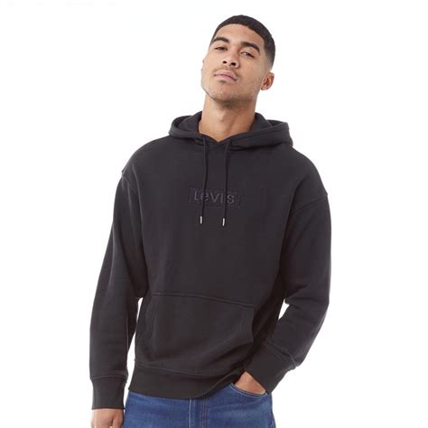 Levi's® hoodies for men are a modern twist on classic styles that have defined generations. Buy Levi's Mens Relaxed Graphic Hoodie Mineral Black