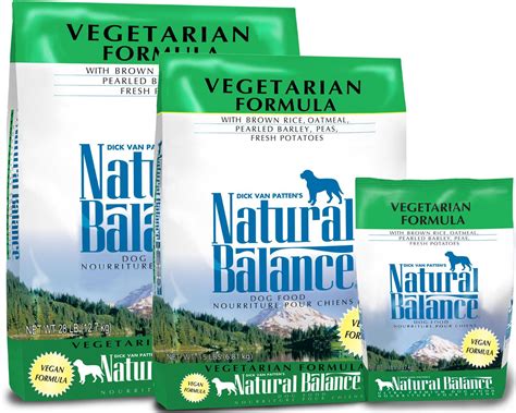 It's crafted with all the savory taste your dog could possibly want and the nutrition that he definitely needs. Natural Balance Vegetarian Formula Dry Dog Food, 28-Pound ...