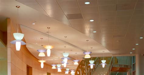 Perfect colour match with ceiling grids choice of different heights for installation purposes. Metal suspended ceiling - PLANOSTILE™ - CHICAGO METALLIC ...