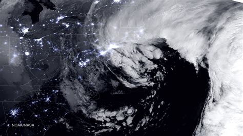 Nasa And Noaa Satellites Image Crippling Blizzard Of 2015 Pounding New