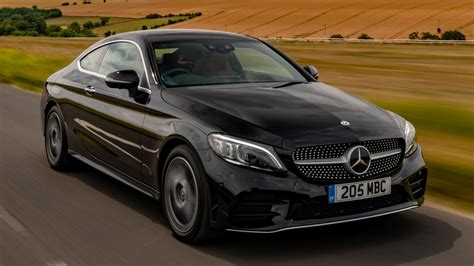 2018 Mercedes Benz C Class Coupe Amg Line Uk Wallpapers And Hd