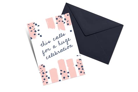 Greeting Card Template Set On Student Show