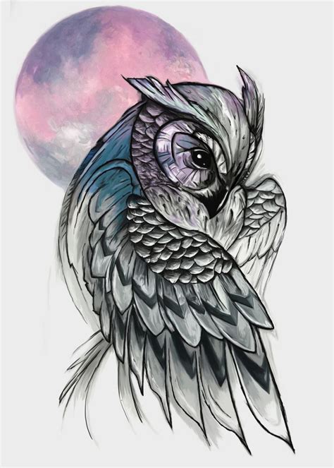 Animal Sketches Art Drawings Sketches Animal Drawings Owl Tattoo