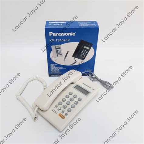 Jual Telepon Meja Kantor Panasonic Telpon Rumah Panasonic Kx Ts402