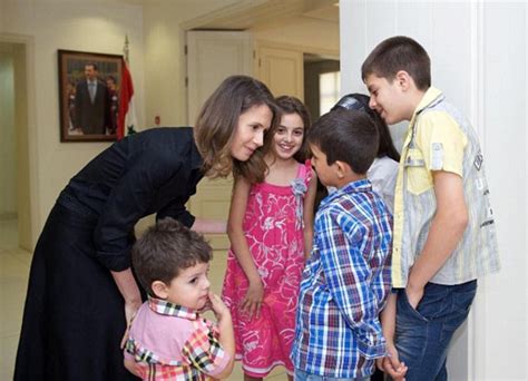 First Lady Asma Al Assad Plays The Kind Hearted Humanitarian In
