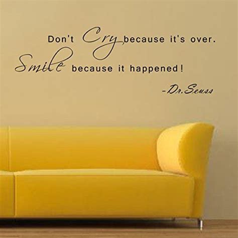 Maybe you would like to learn more about one of these? Pop Decors WL-0019-Va Inspirational Quote Wall Decal, Smile Because It Happened ** Read more at ...