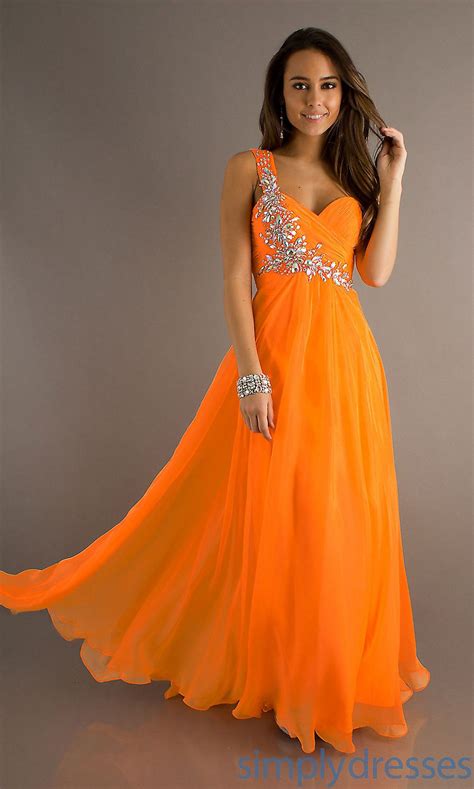 Elegant Orange Dresses