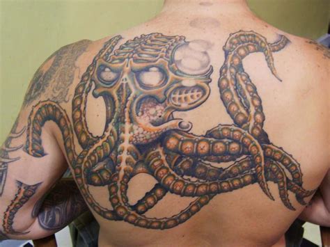 The leading role was played by roger moore. tattos again: Octopus Tattoo