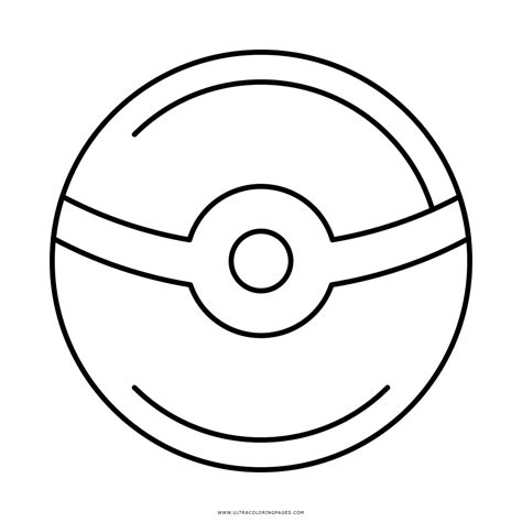 Pokeball Coloring Page Ultra Coloring Pages
