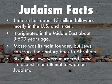 What Are 10 Facts About Judaism