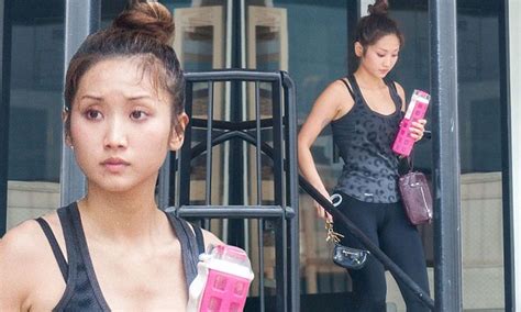 Ex Disney Star Brenda Song Reveals Her Toned Physique As She Steps Out