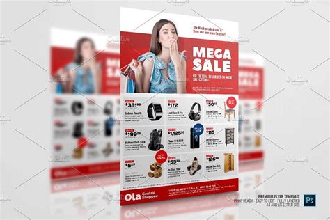 Product Sale And Promotional Flyer в 2020 г
