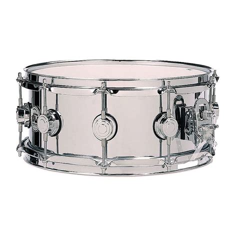 Dw Collectors Series Stainless Steel 55x14 Snare Drum Reverb Uk