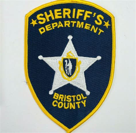 Bristol County Sheriff Massachusetts Patch | Bristol county, County ...